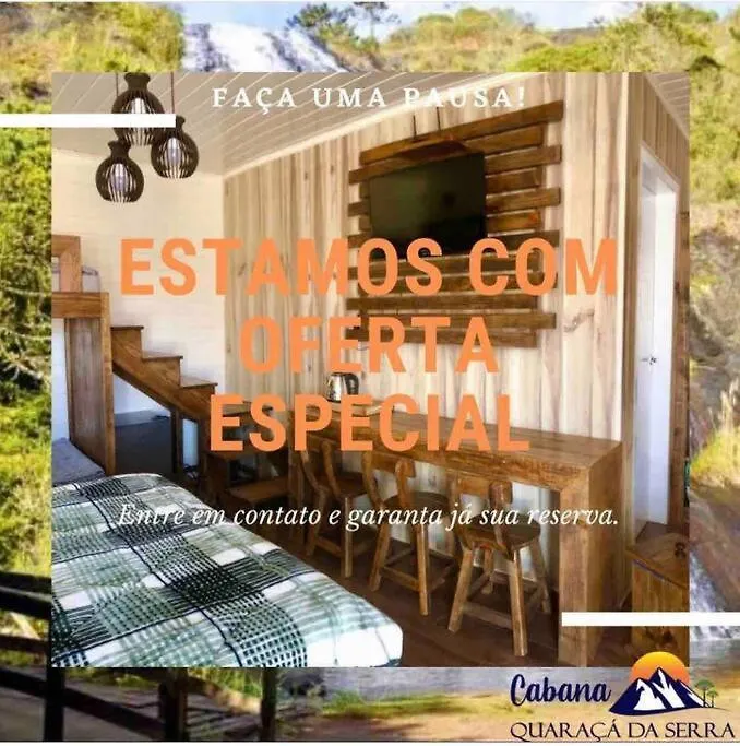 Cabana Quaraca Da Serra Urubici Chalet
